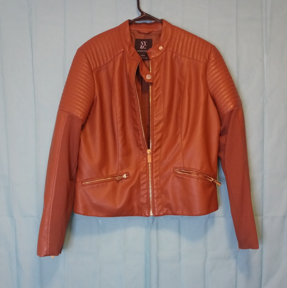 NY & Co Faux-Leather jacket